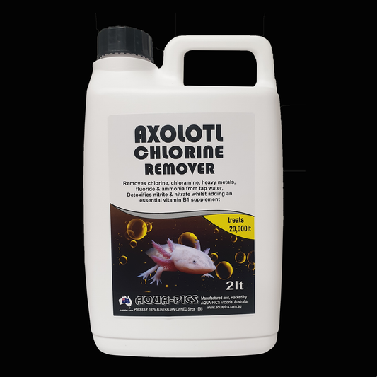 Chlorine Eliminator for Axolotls 2 litres (formerly Axolotl Chlorine Remover)