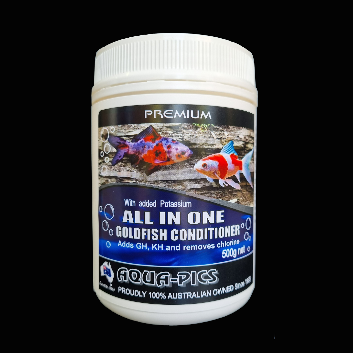 All in One Goldfish Conditioner 500g KH GH & Dechlorinator