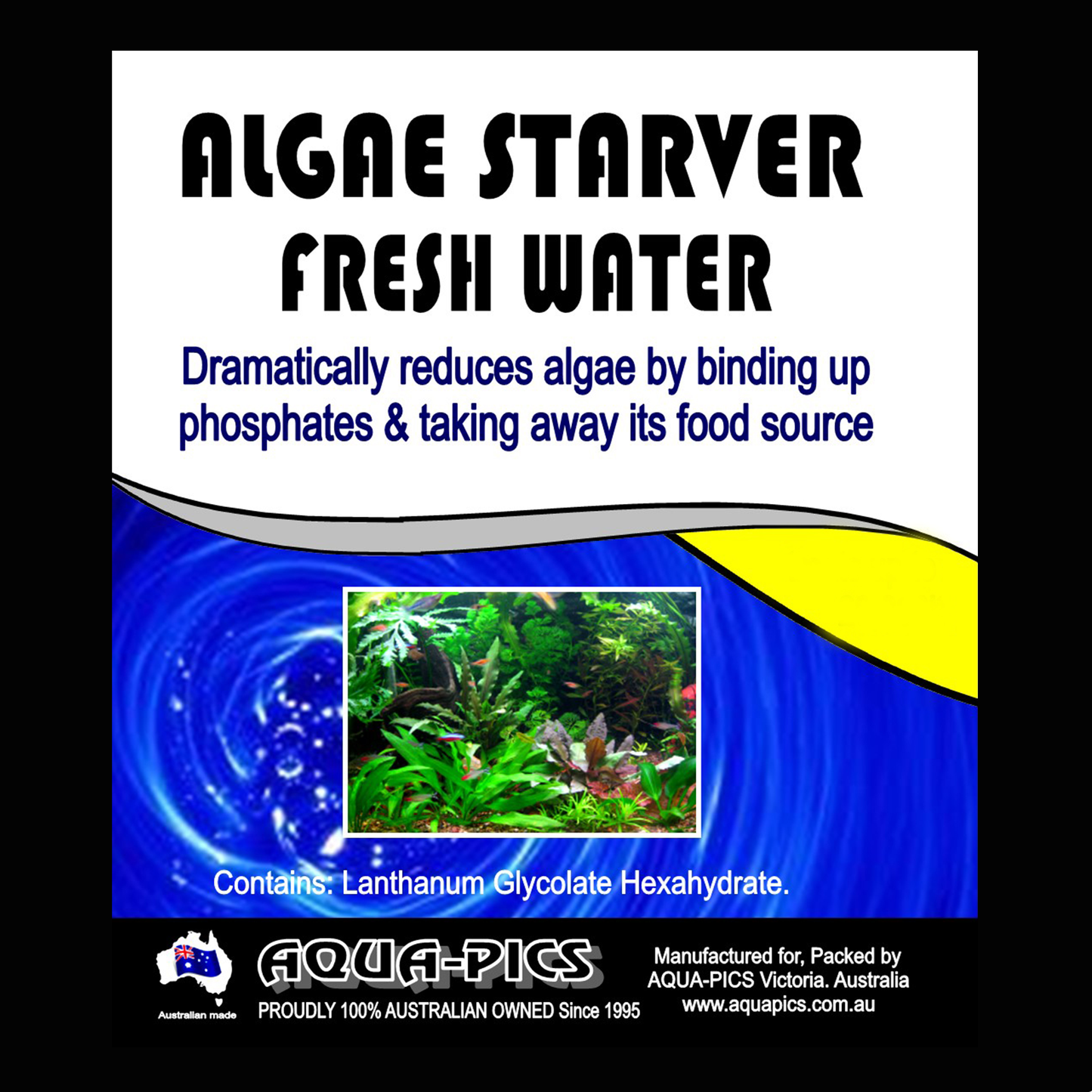 Algae Starver Fresh Water Aquarium Phosphate Remover 500ml