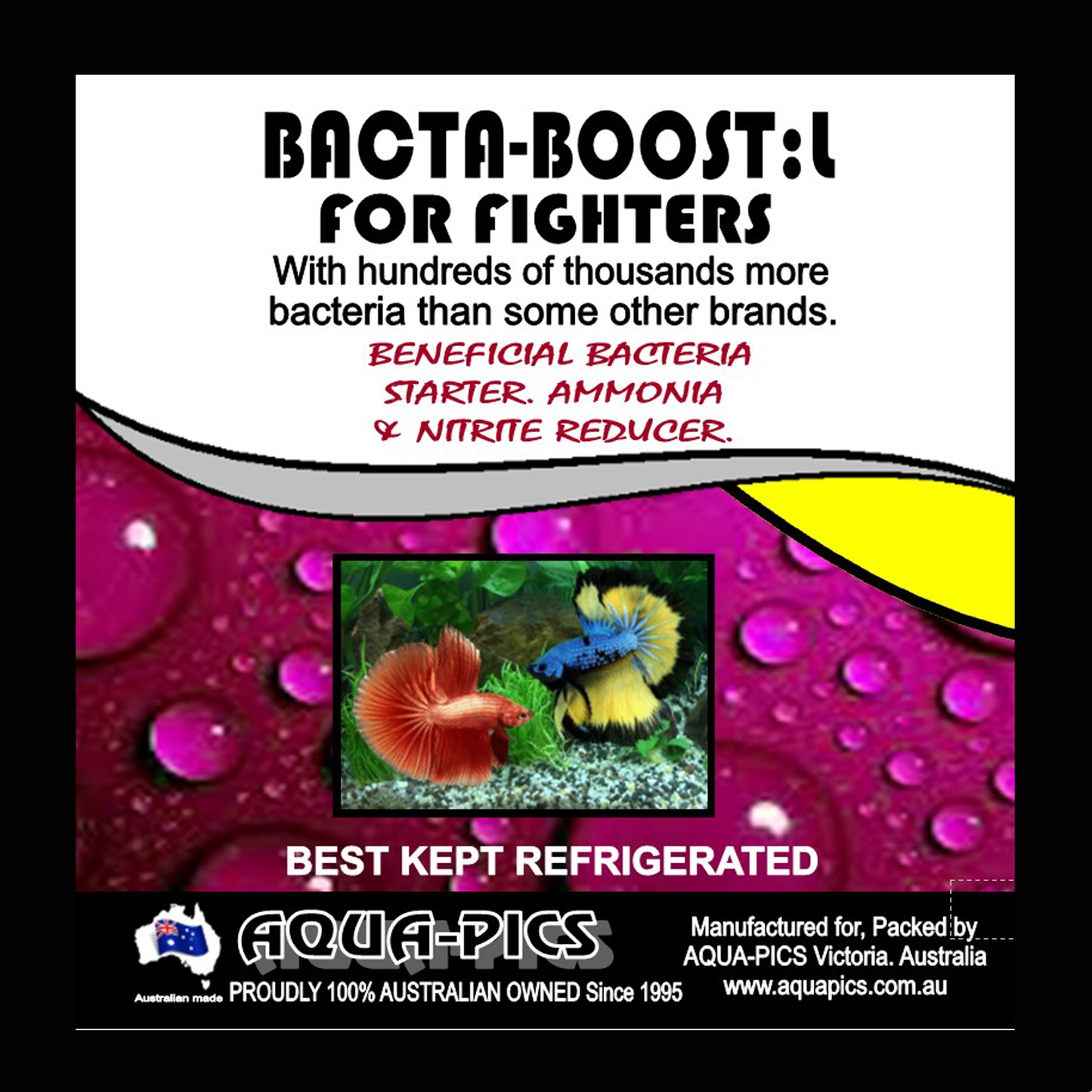 Fighter Bacta-Boost Liquid Beneficial Bacteria Supplement 250ml