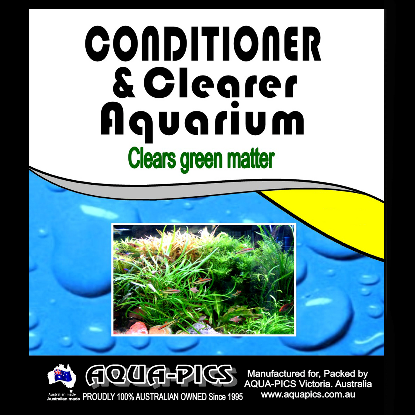 Green Water Clearer Aquarium 500ml (formerly Conditioner & Clearer Aquarium)