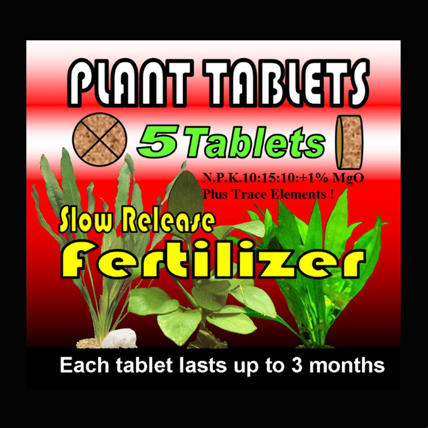 Plant Tabs Slow release aquatic plant fertiliser tablets 5 pack