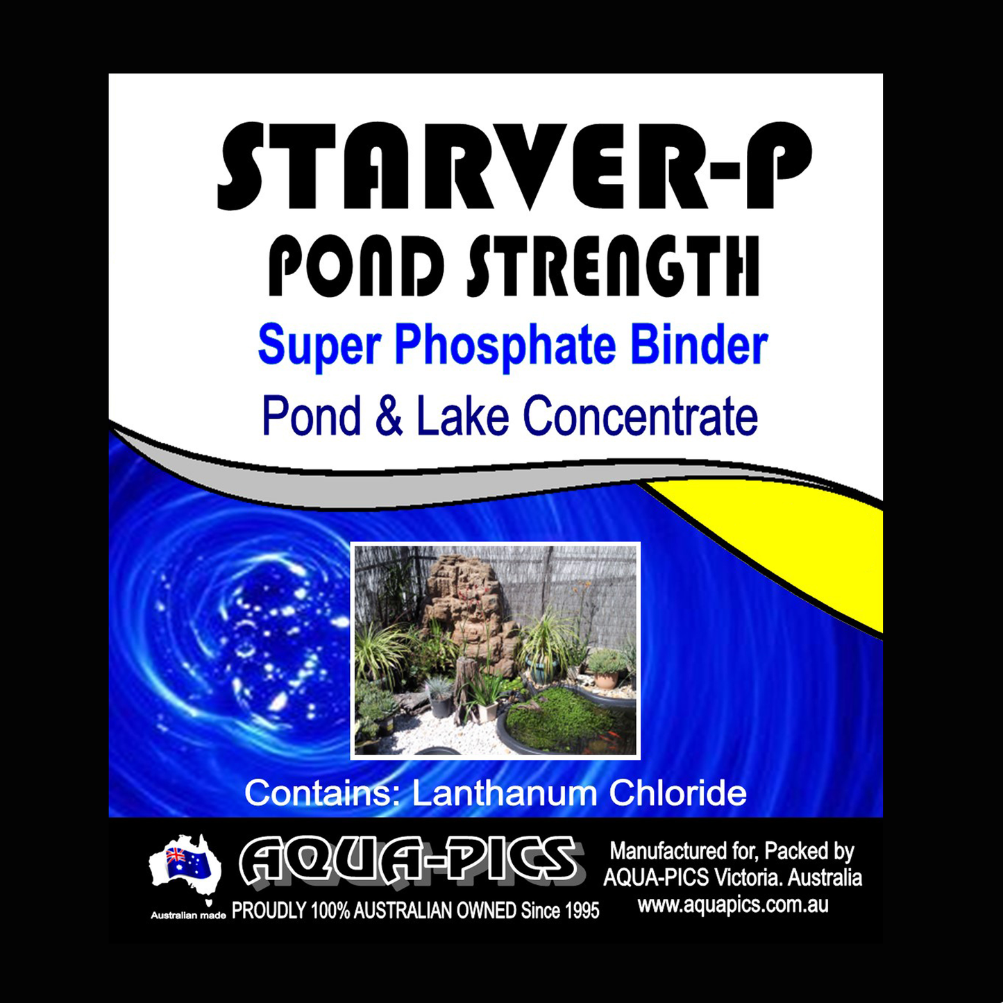 Starver-p Pond Strength 125ml (formerly Starver-p Pond Strength Phosphate Remover)