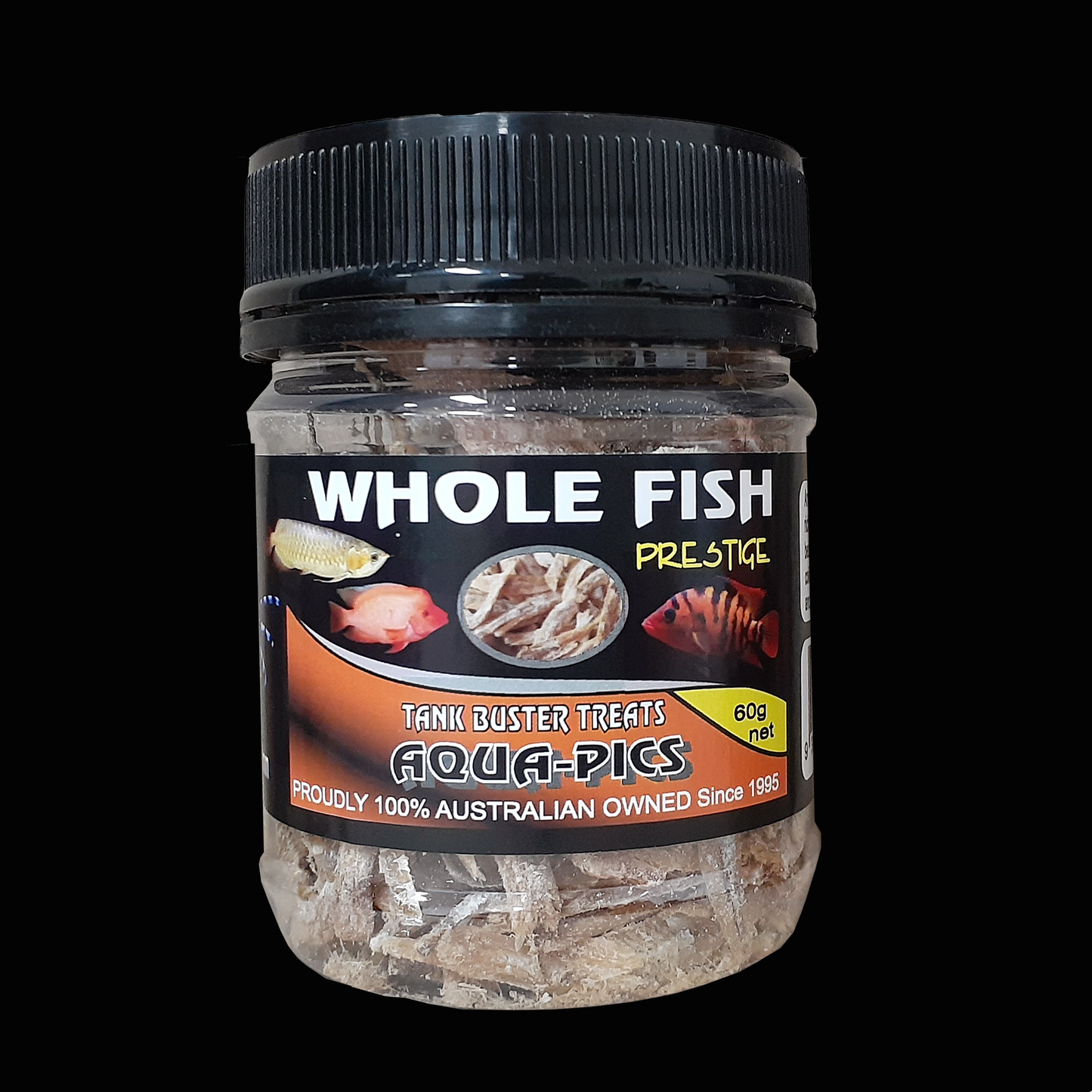 Whole Fish Tank Busters 60g High protein food