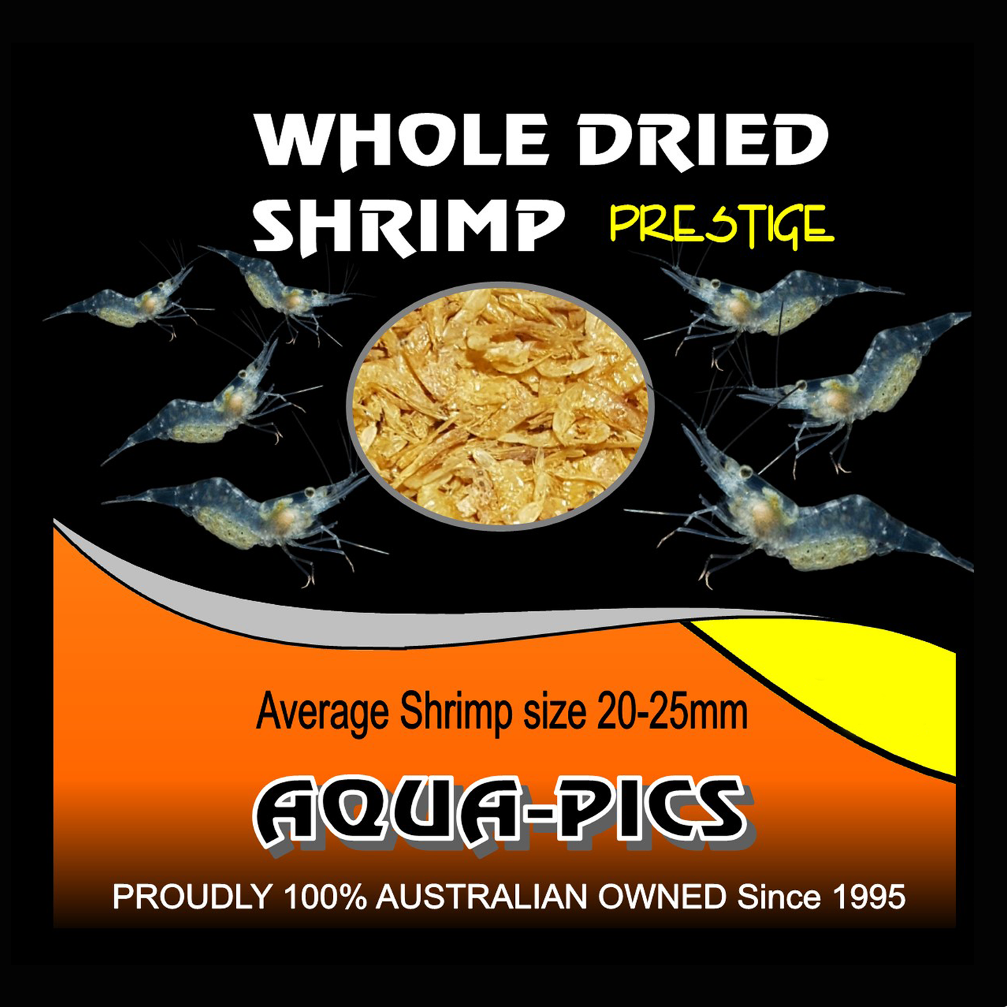 Whole Dried Shrimp 15g High Protein Fish Food