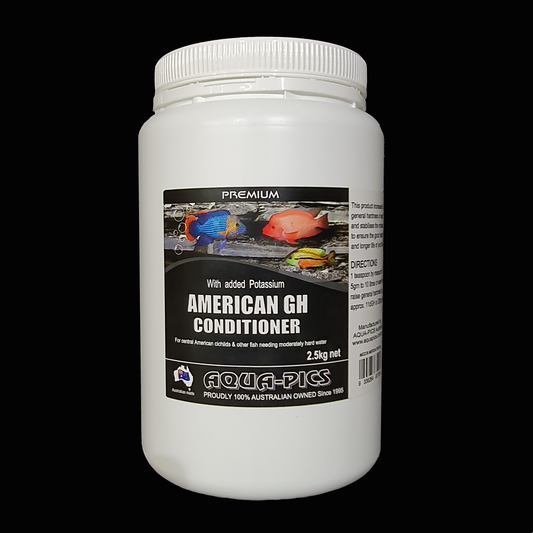 American Cichlid GH Conditioning Salts 2.5kg (formerly American Cichlid GH Conditioner)
