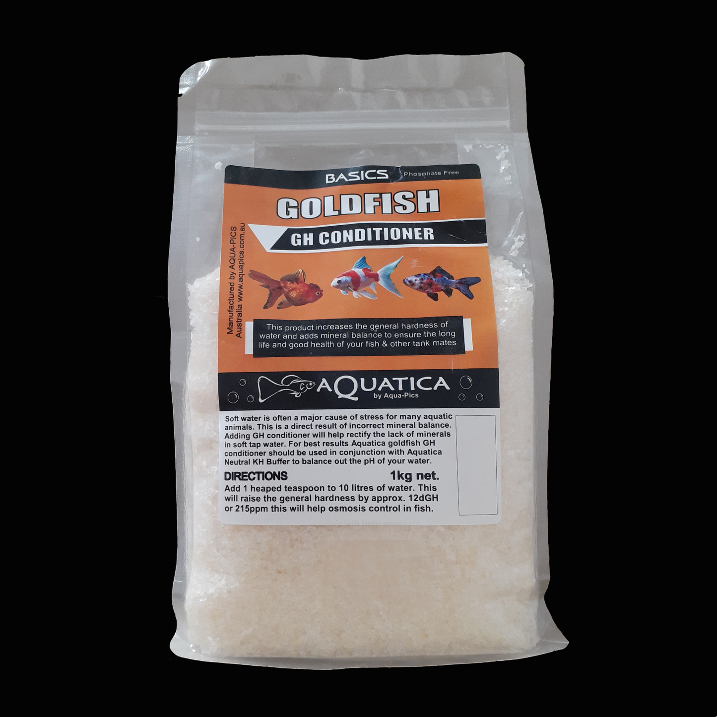 Aquatica Basics Goldfish GH Conditioner 1kg bag