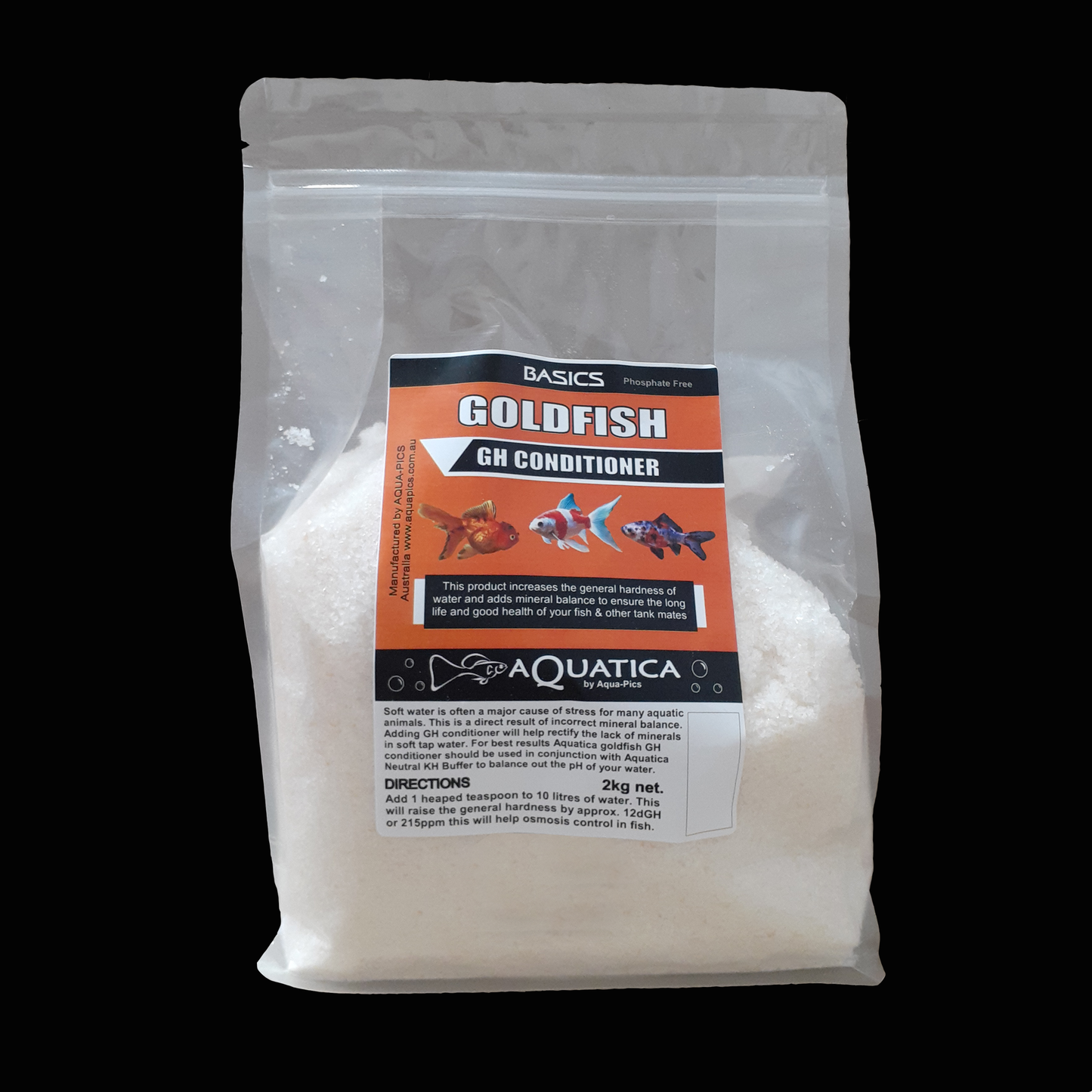 Aquatica Basics Goldfish GH Conditioner 2kg bag