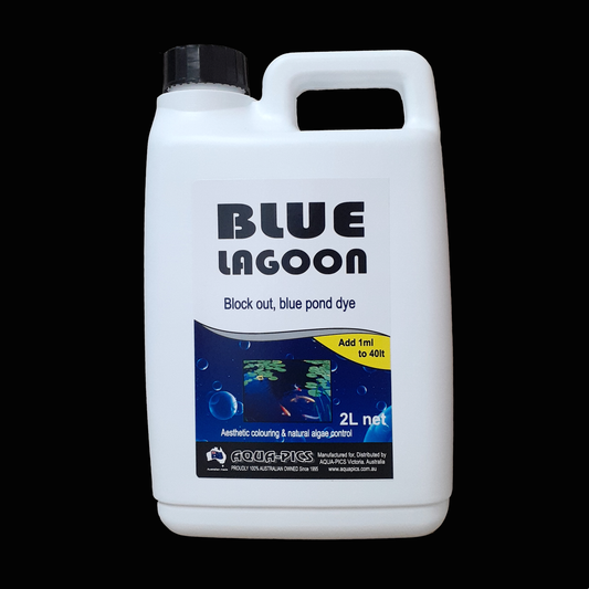 Blue Lagoon Block out blue pond dye 2 litre