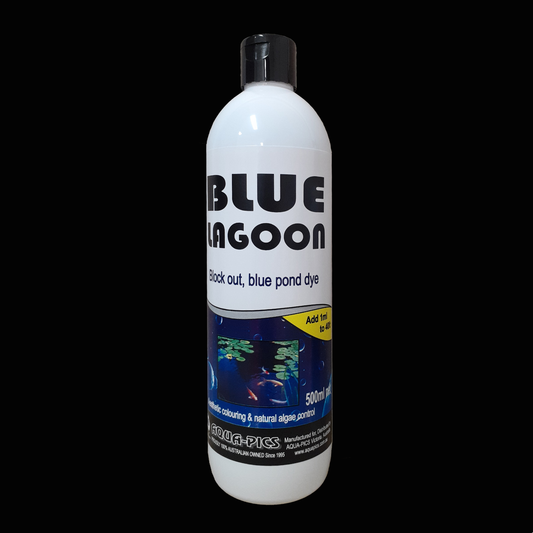 Blue Lagoon Block out blue pond dye 500ml