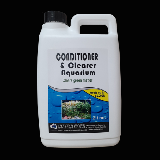 Green Water Clearer Aquarium 2 litre (formerly Conditioner & Clearer Aquarium)