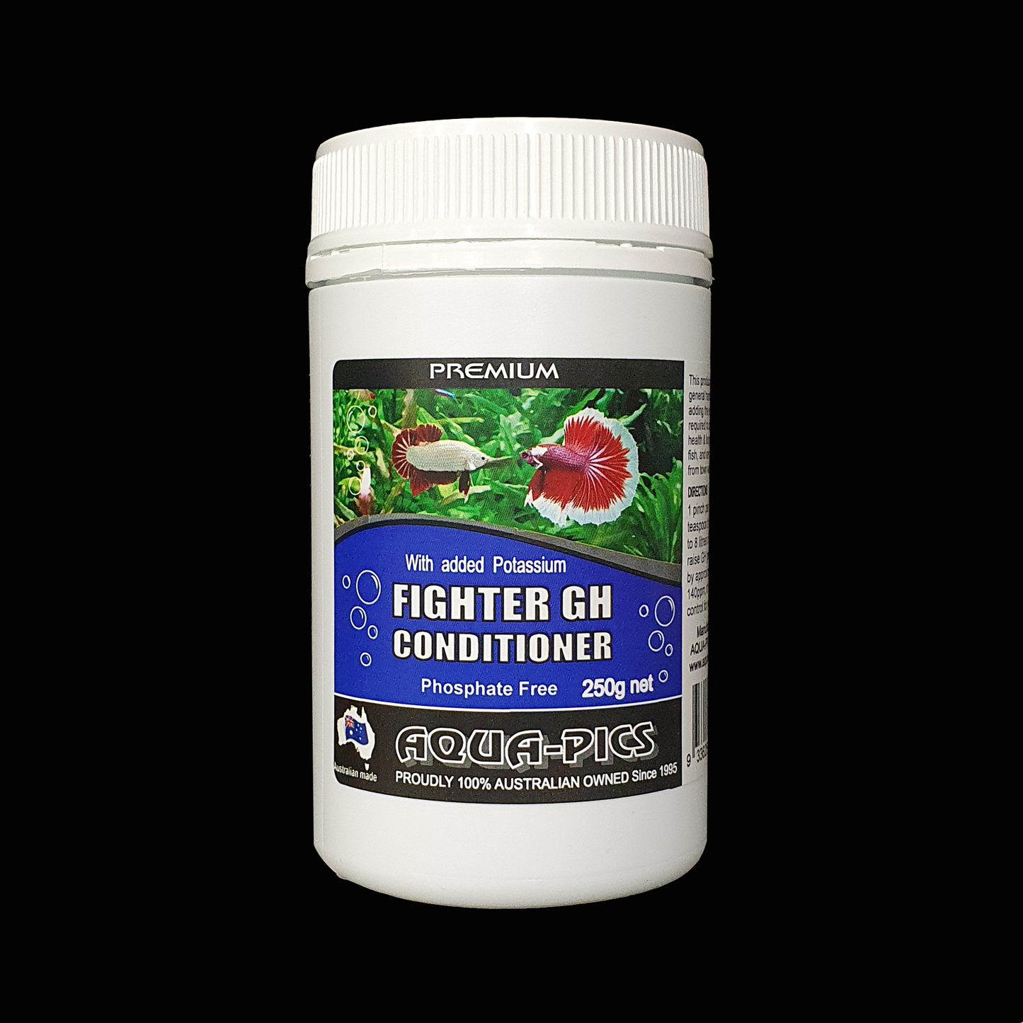 Fighter GH Conditioner For Betta Siamese Fighting Fish 250g