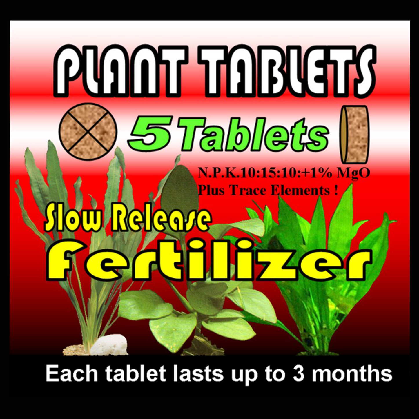 Plant Tabs Slow release aquatic plant fertiliser tablets 5 pack