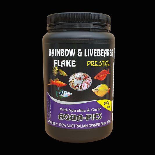 Flake Food Premium Rainbow & Livebearer 500g