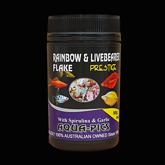 Flake Food Premium Rainbow & Livebearer 50g