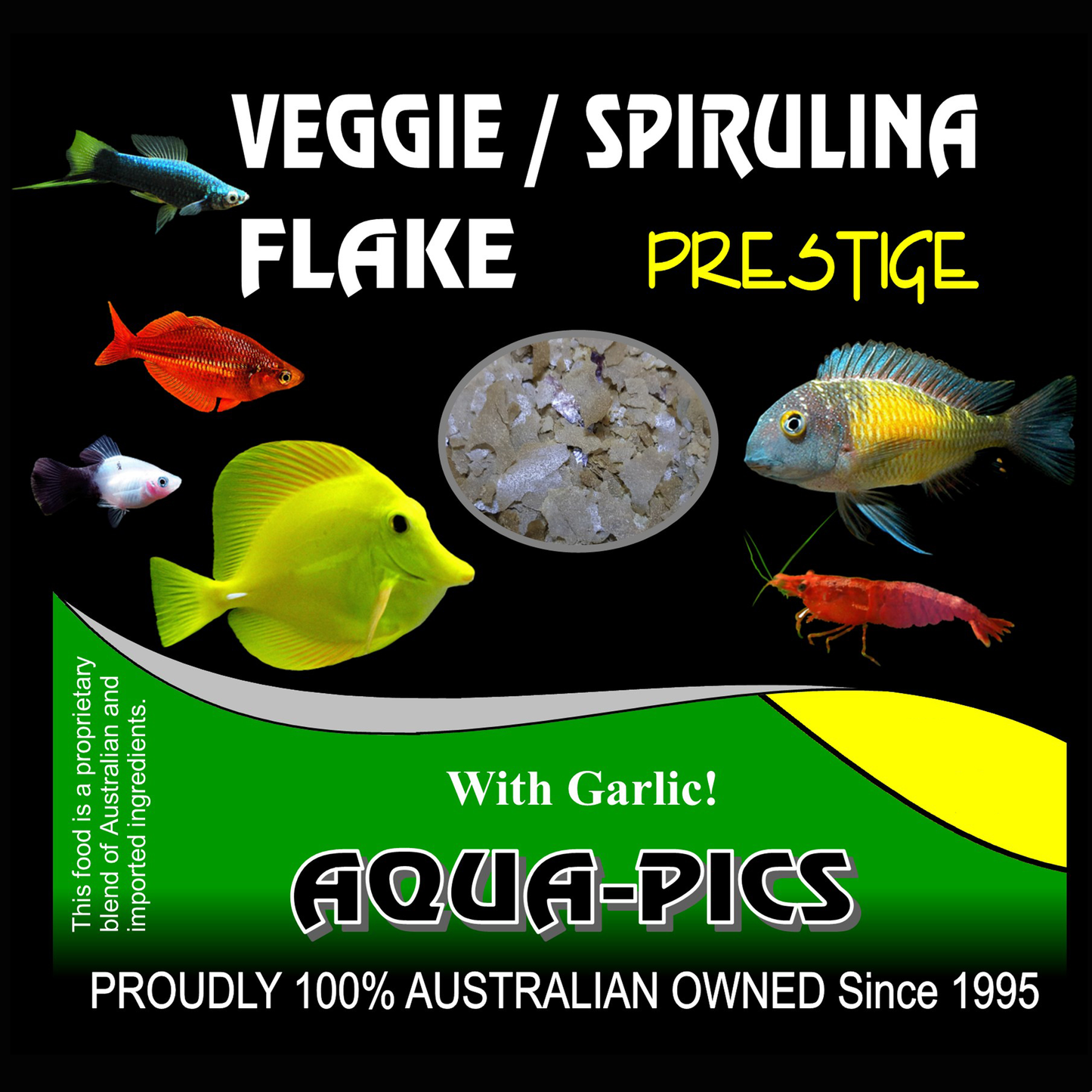 Flake Food Premium Veggie & Spirulina 1kg
