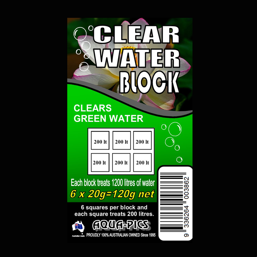 Clear Water Blocks 6 packs – Aqua-Pics