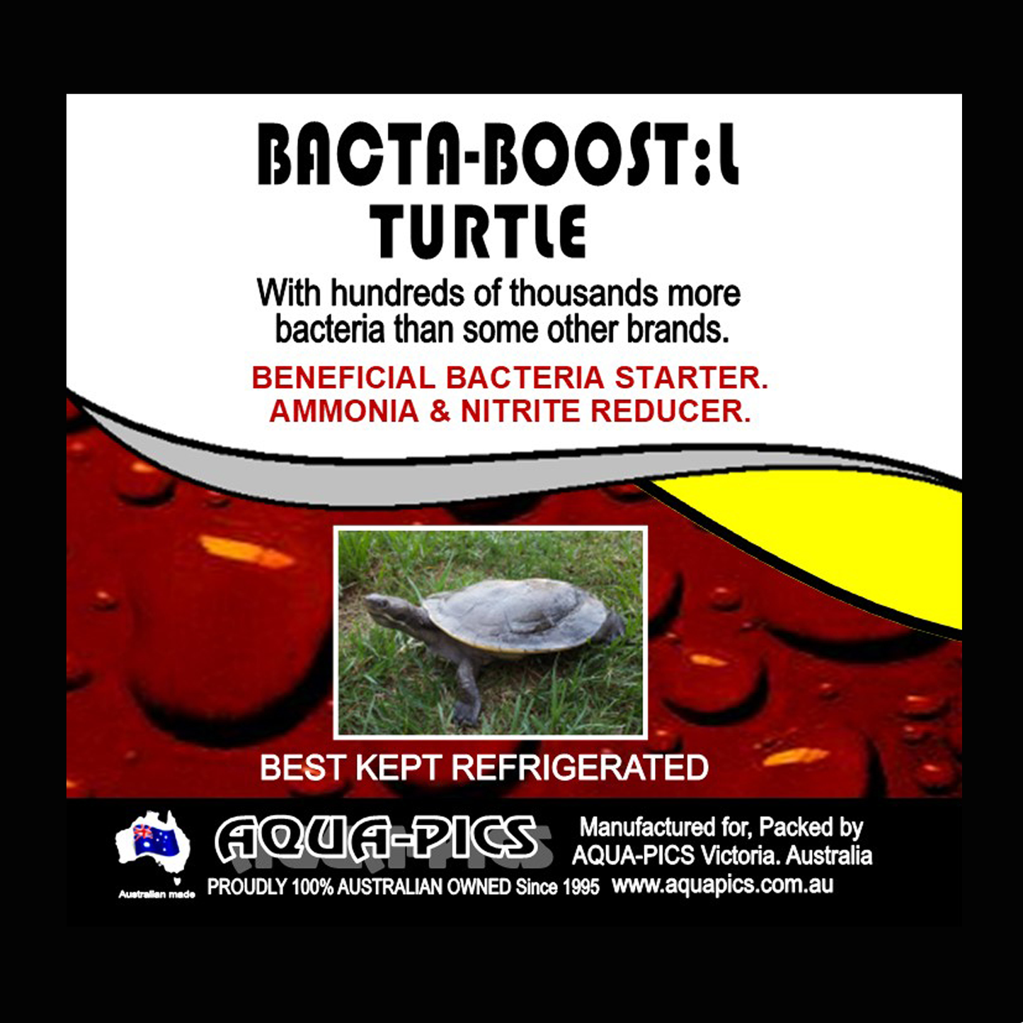 Turtle Bacta-Boost Liquid Beneficial Bacteria Supplement 1 litre