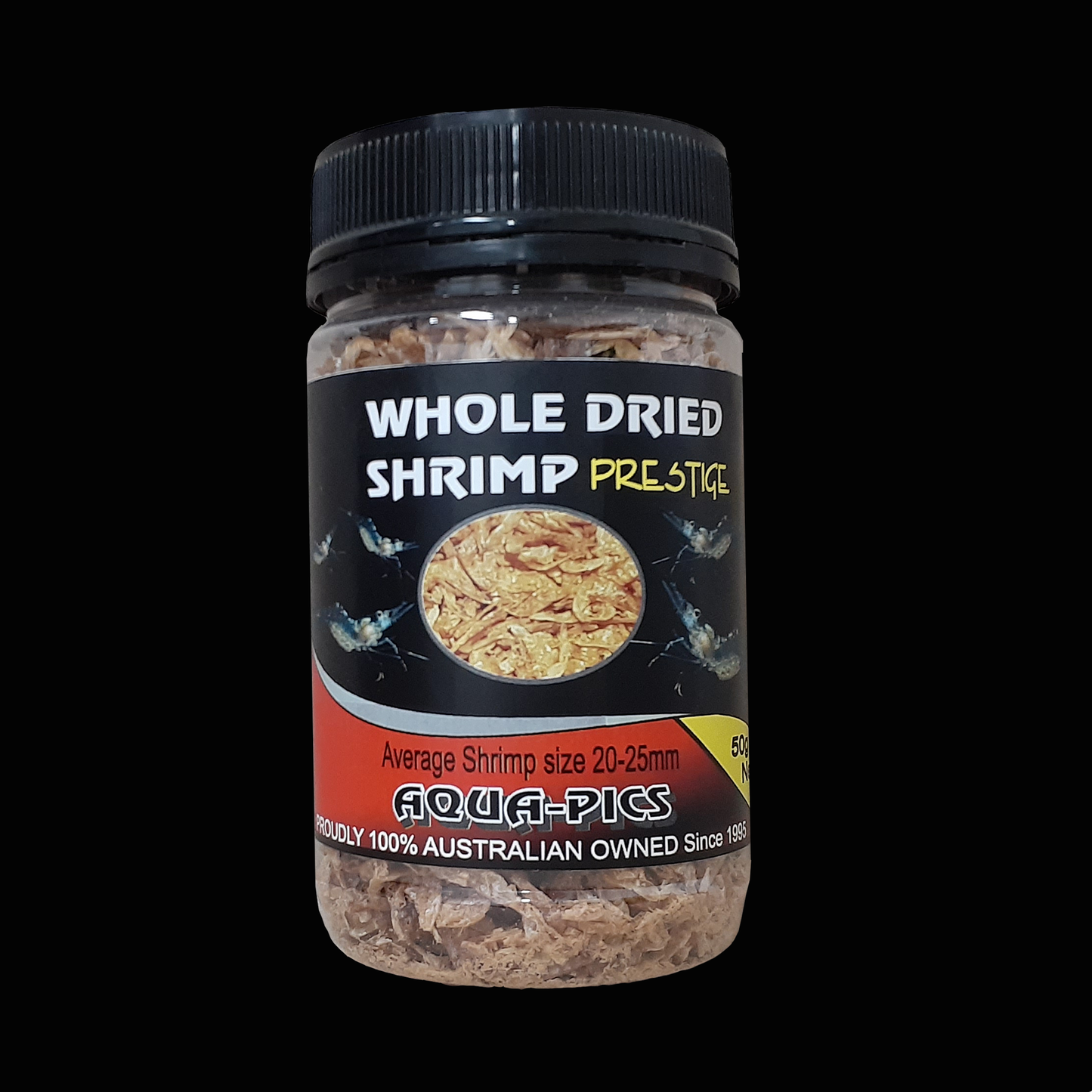 Whole Dried Shrimp 50g High Protein Fish Food