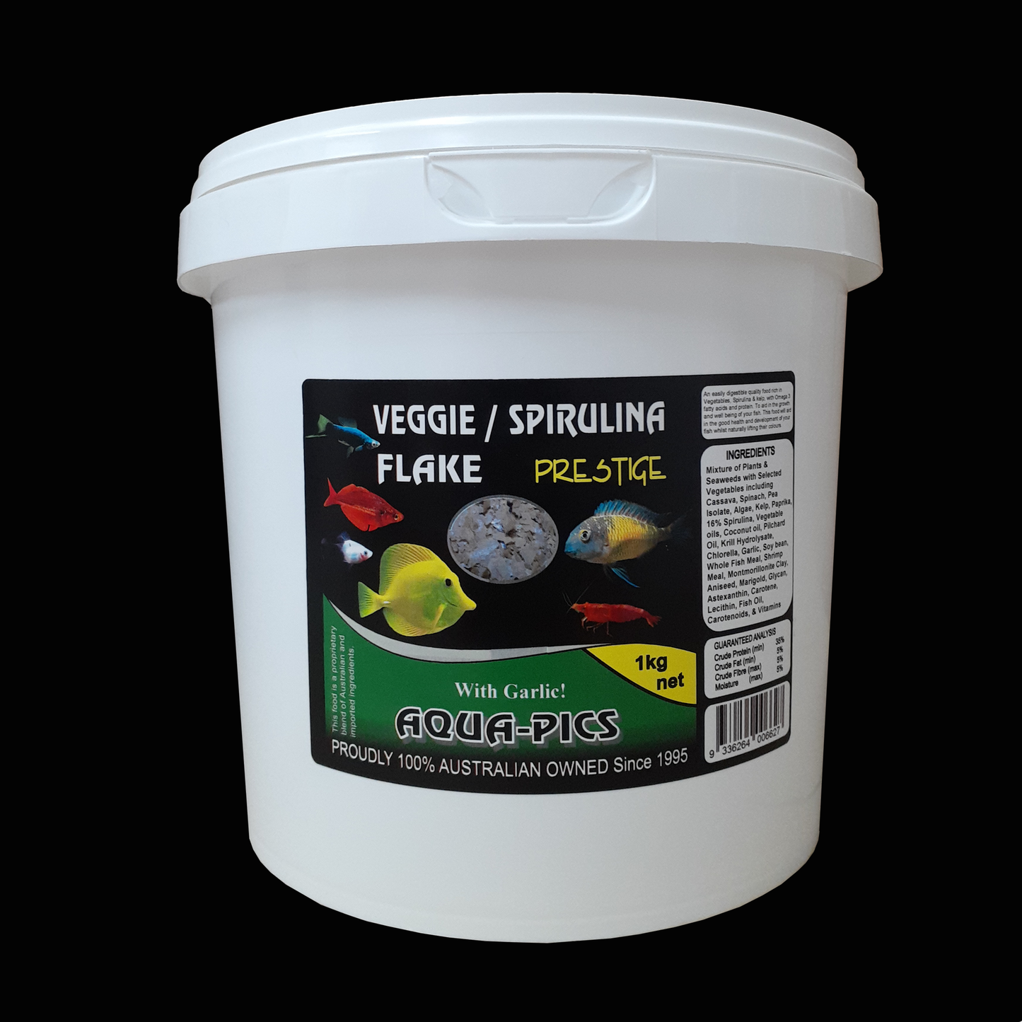 Flake Food Premium Veggie & Spirulina 1kg
