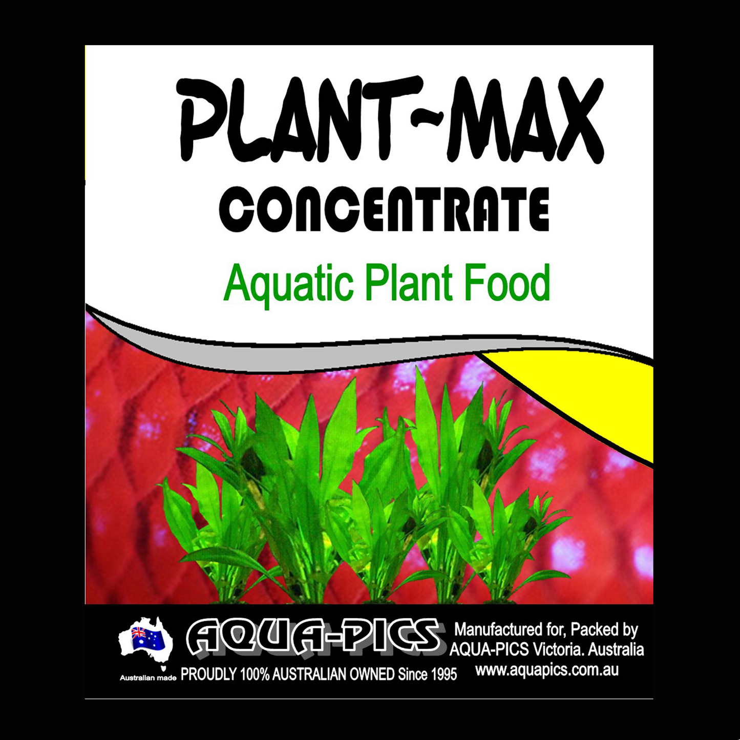 Plant-Max liquid aquatic plant food 1 litre Aquarium safe