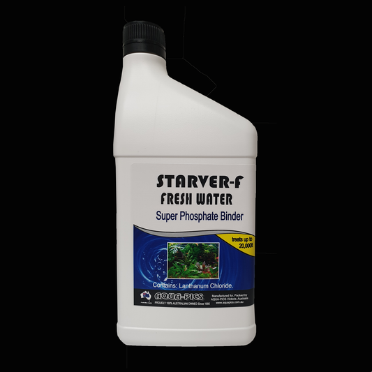 Starver-f Fresh Water Aquarium Phosphate Binder 1 litre (formerly Starver-f Fresh Water Aquarium Phosphate Remover)