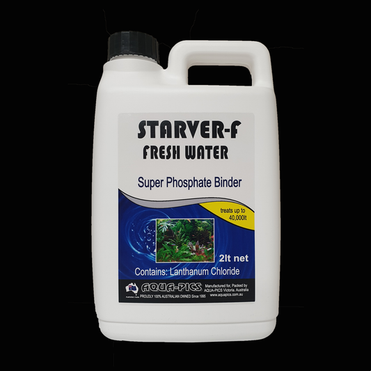 Starver-f Fresh Water Aquarium Phosphate Binder 2 litres (formerly Starver-f Fresh Water Aquarium Phosphate Remover)