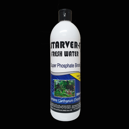 Starver-f Fresh Water Aquarium Phosphate Binder 500ml (formerly Starver-f Fresh Water Aquarium Phosphate Remover)