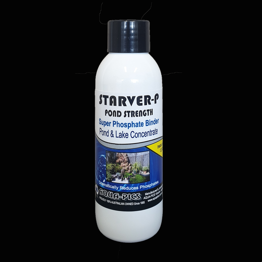 Starver-p Pond Strength Phosphate Binder 125ml (formerly Starver-p Pond Strength Phosphate Remover)