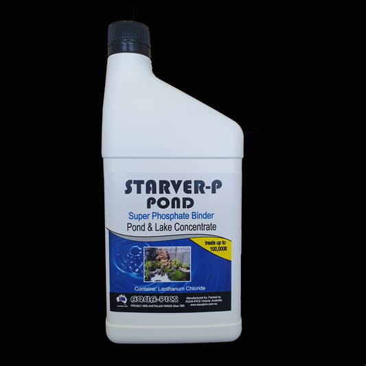 Starver-p Pond Strength Phosphate Binder 1 litre (formerly Starver-p Pond Strength Phosphate Remover)