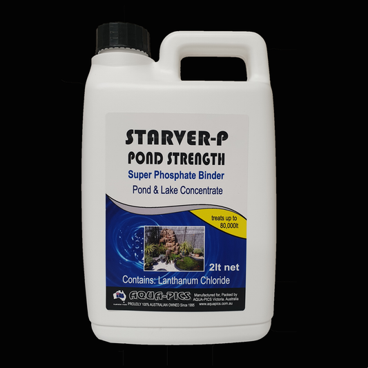 Starver-p Pond Strength Phosphate Binder 2 litres (formerly Starver-p Pond Strength Phosphate Remover)