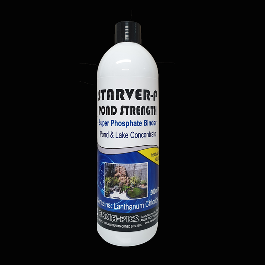 Starver-p Pond Strength Phosphate Binder 500ml (formerly Starver-p Pond Strength Phosphate Remover)