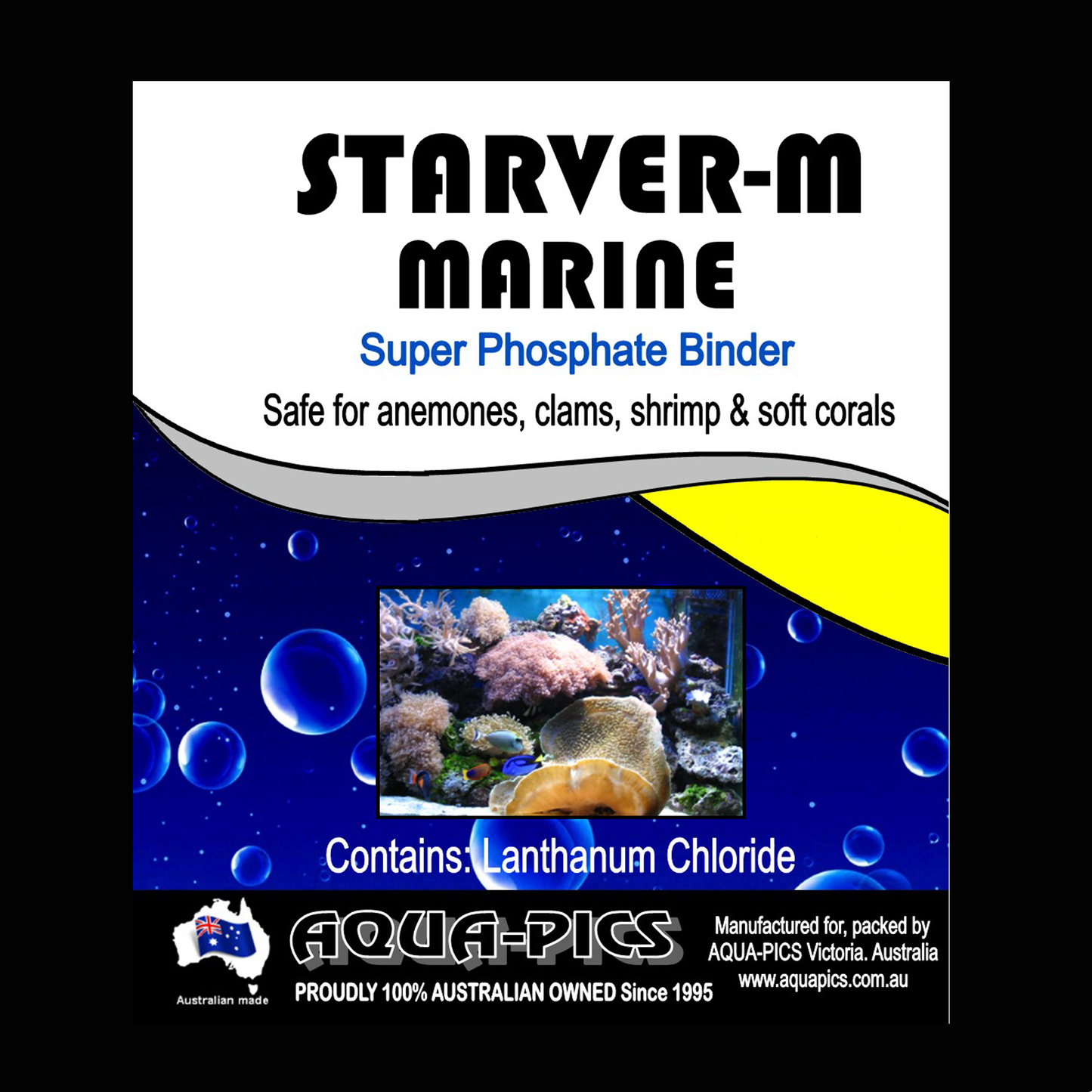 Starver-m Phosphate Remover for Marine Reef & Fish tanks 250ml