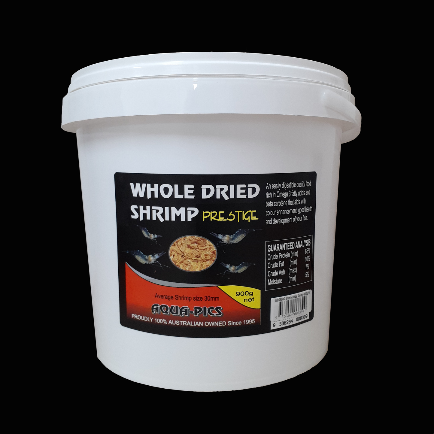 Whole Dried Shrimp 900g High Protein Fish Food