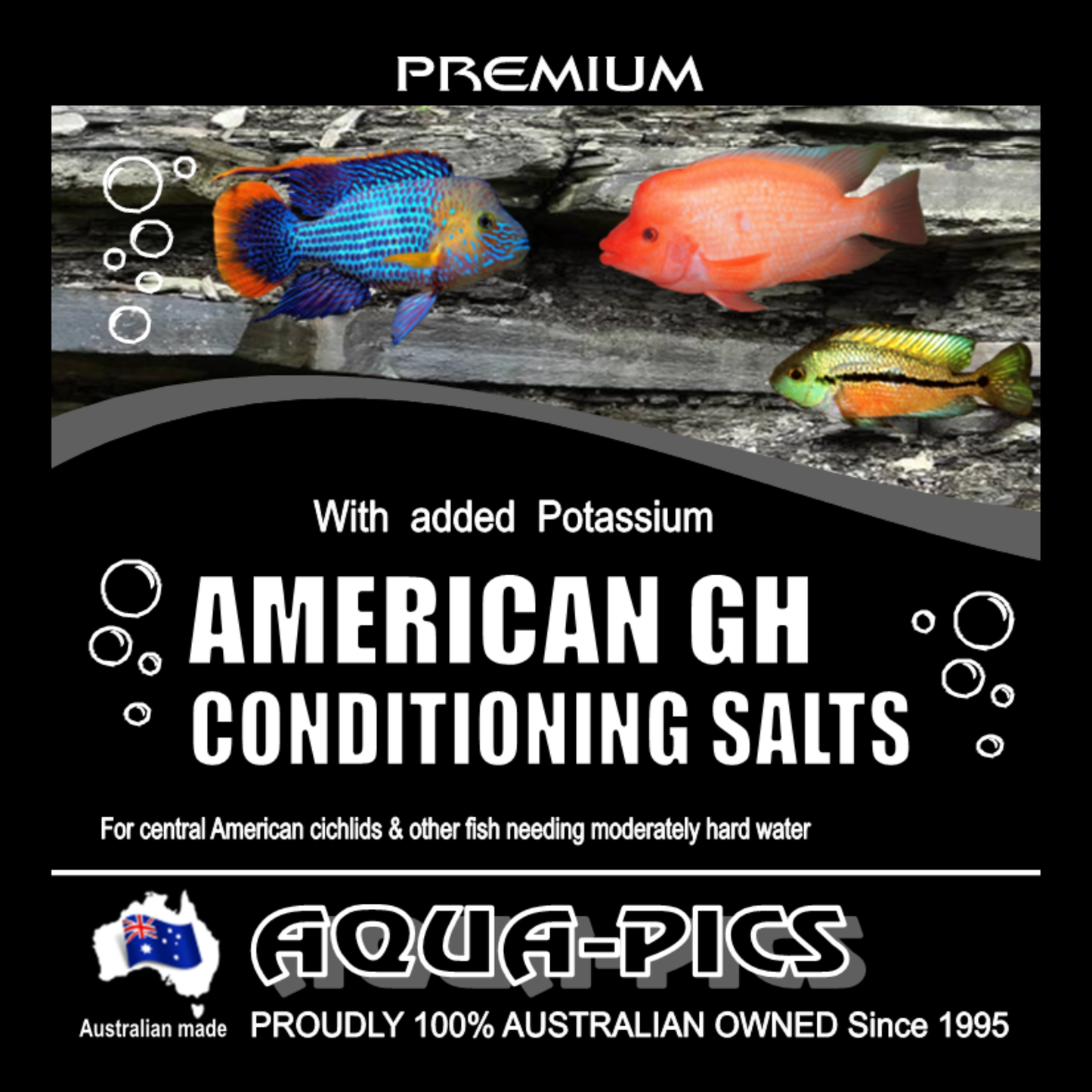 American GH Conditioning Salts 4.5kg (formerly American Cichlid GH Conditioner)