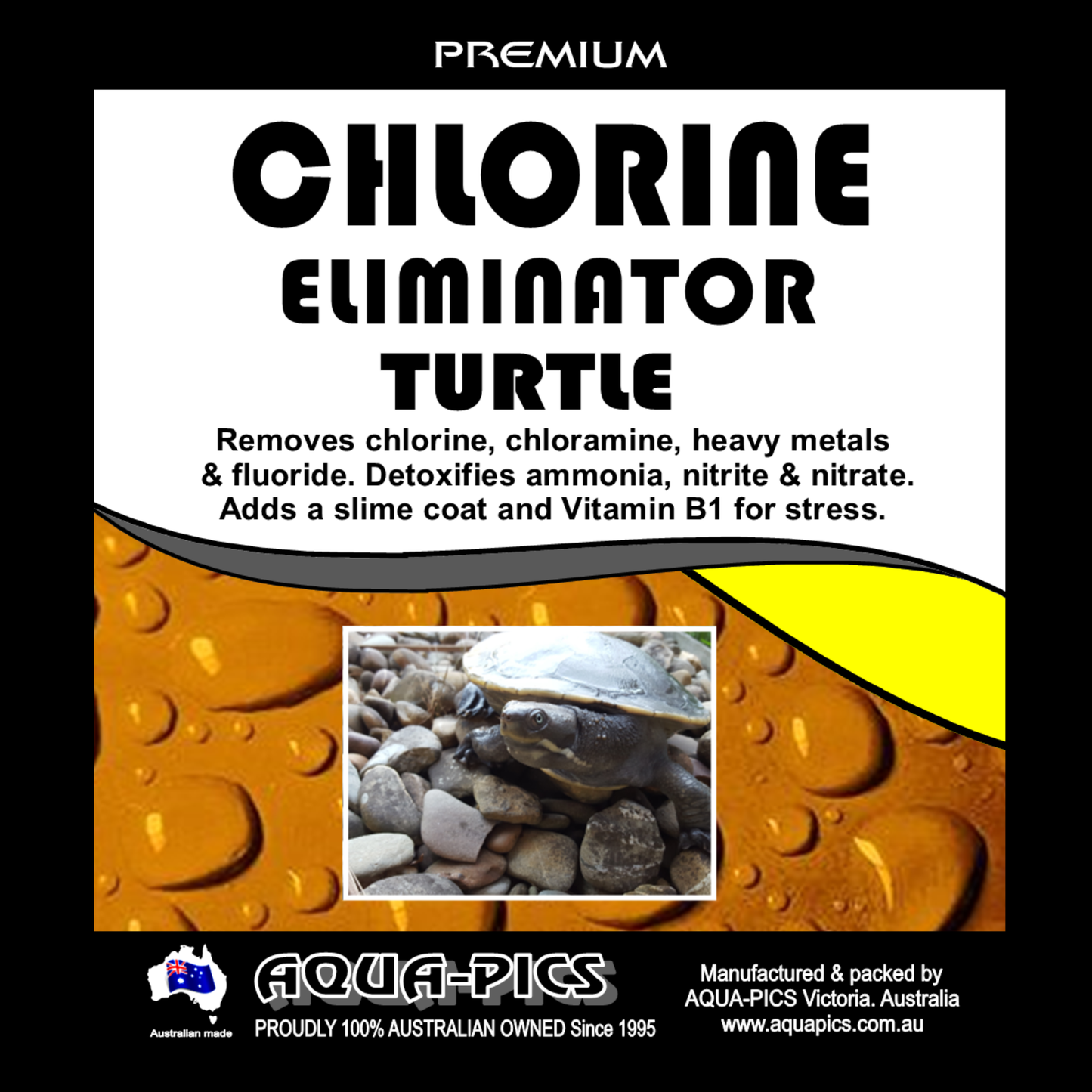 Chlorine Eliminator Turtle 250ml (formerly Chlorine Neutraliser for Turtles)