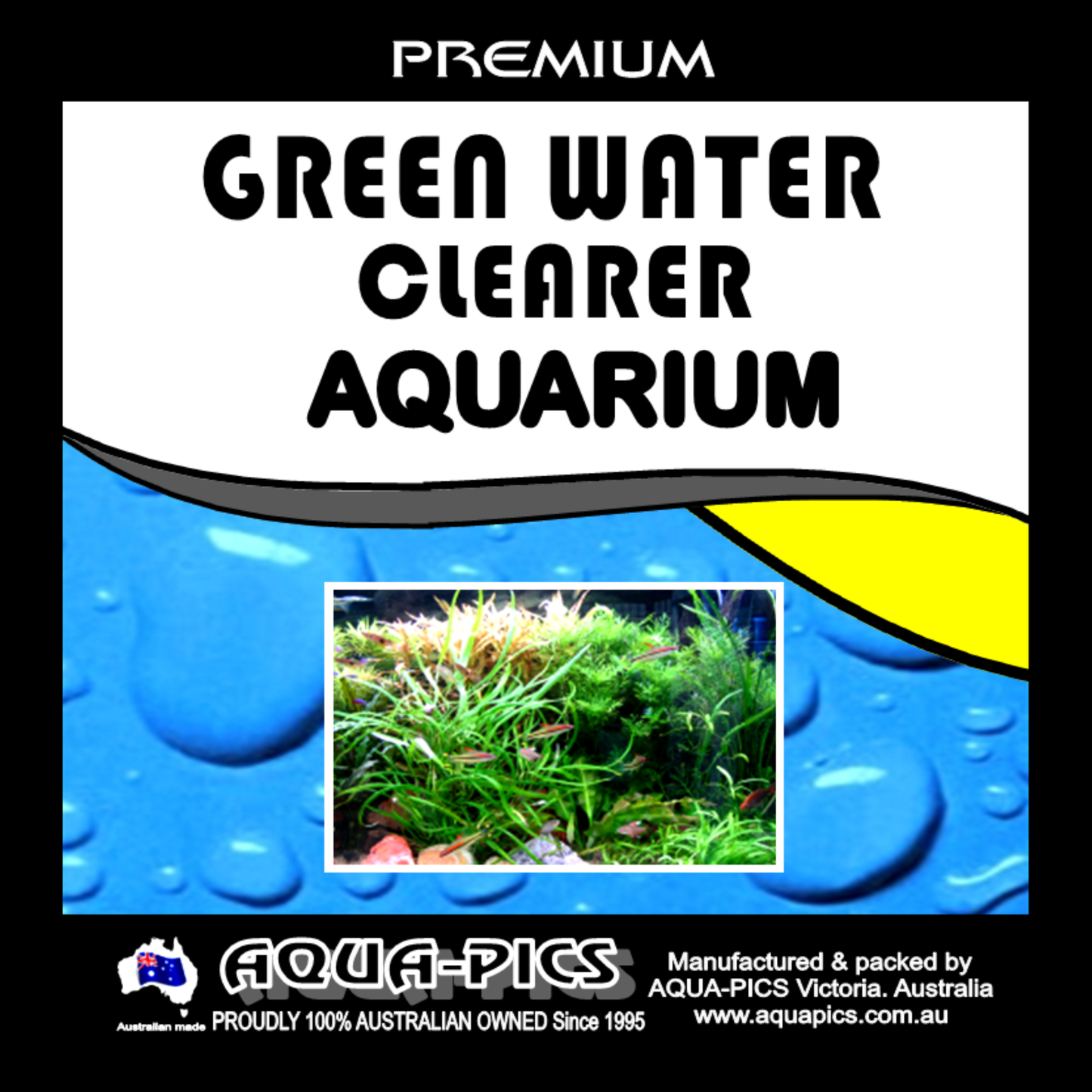 Green Water Clearer Aquarium 2 litre (formerly Conditioner & Clearer Aquarium)