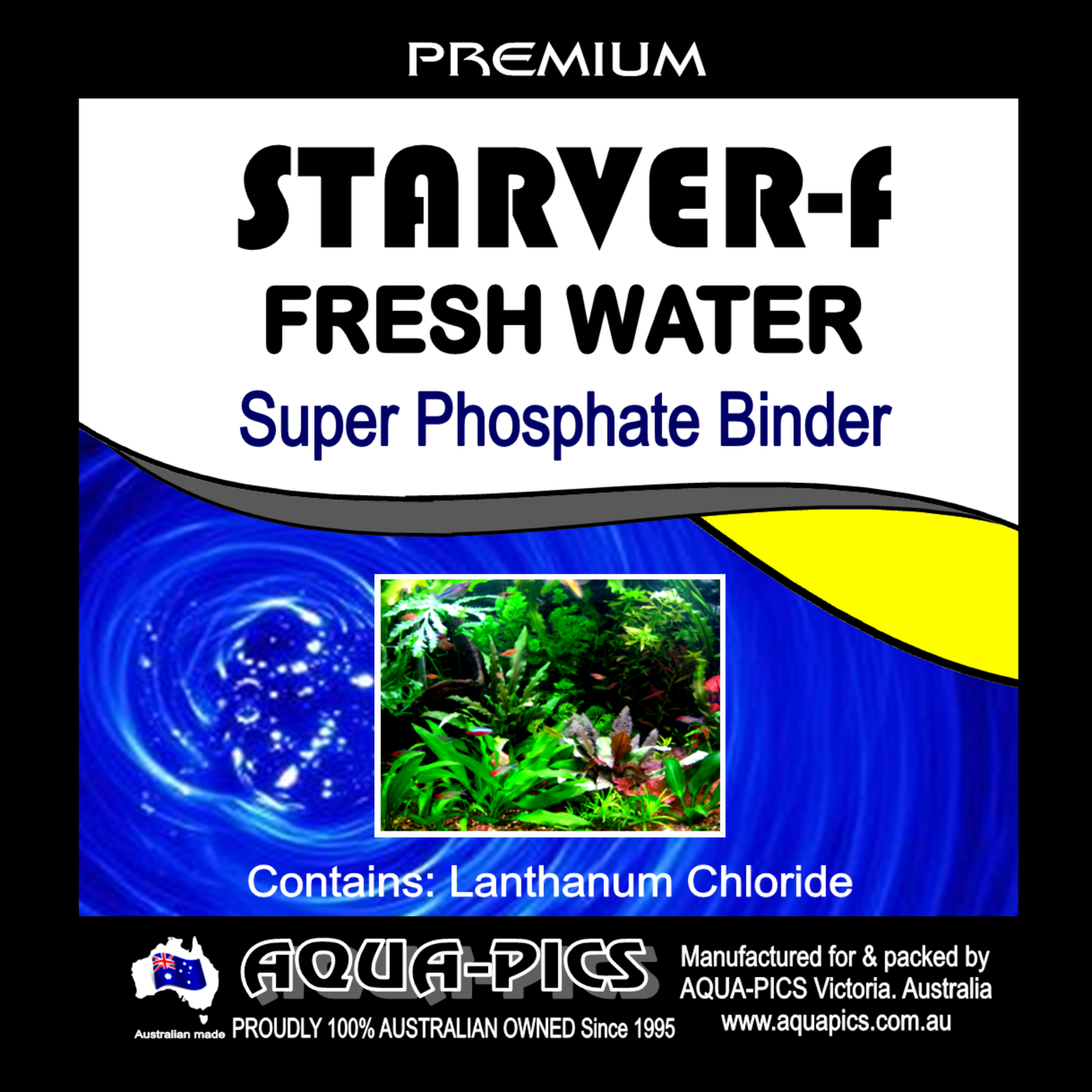 Starver-f Fresh Water 4 litres (formerly Starver-f Fresh Water Aquarium Phosphate Remover)