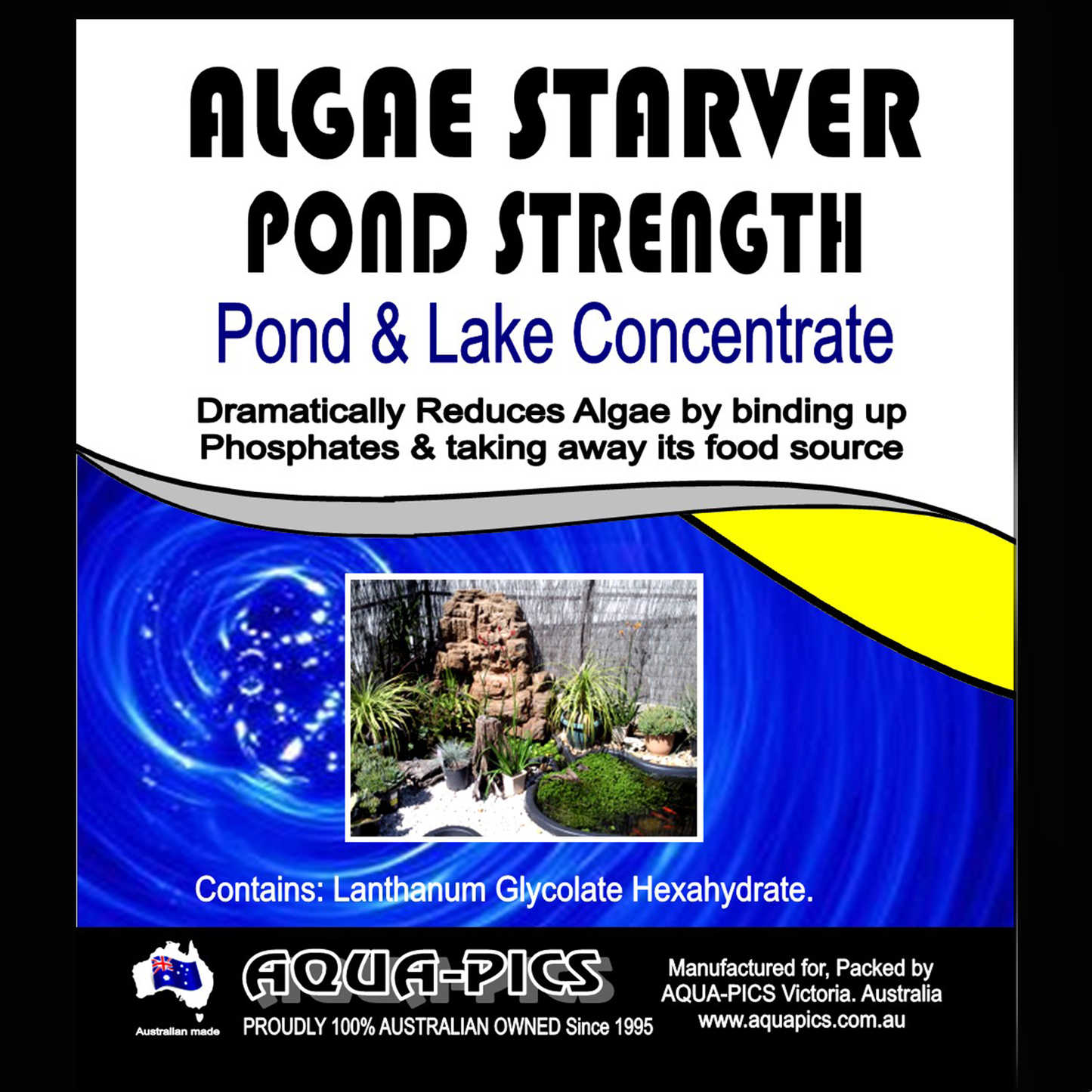 Algae Starver Pond Strength Aquarium Phosphate Remover 1 litre
