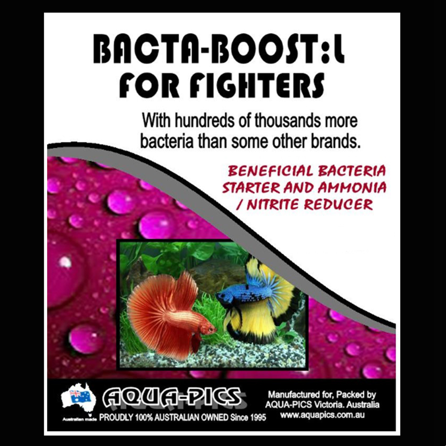 Fighter Bacta-Boost Liquid Beneficial Bacteria Supplement 250ml