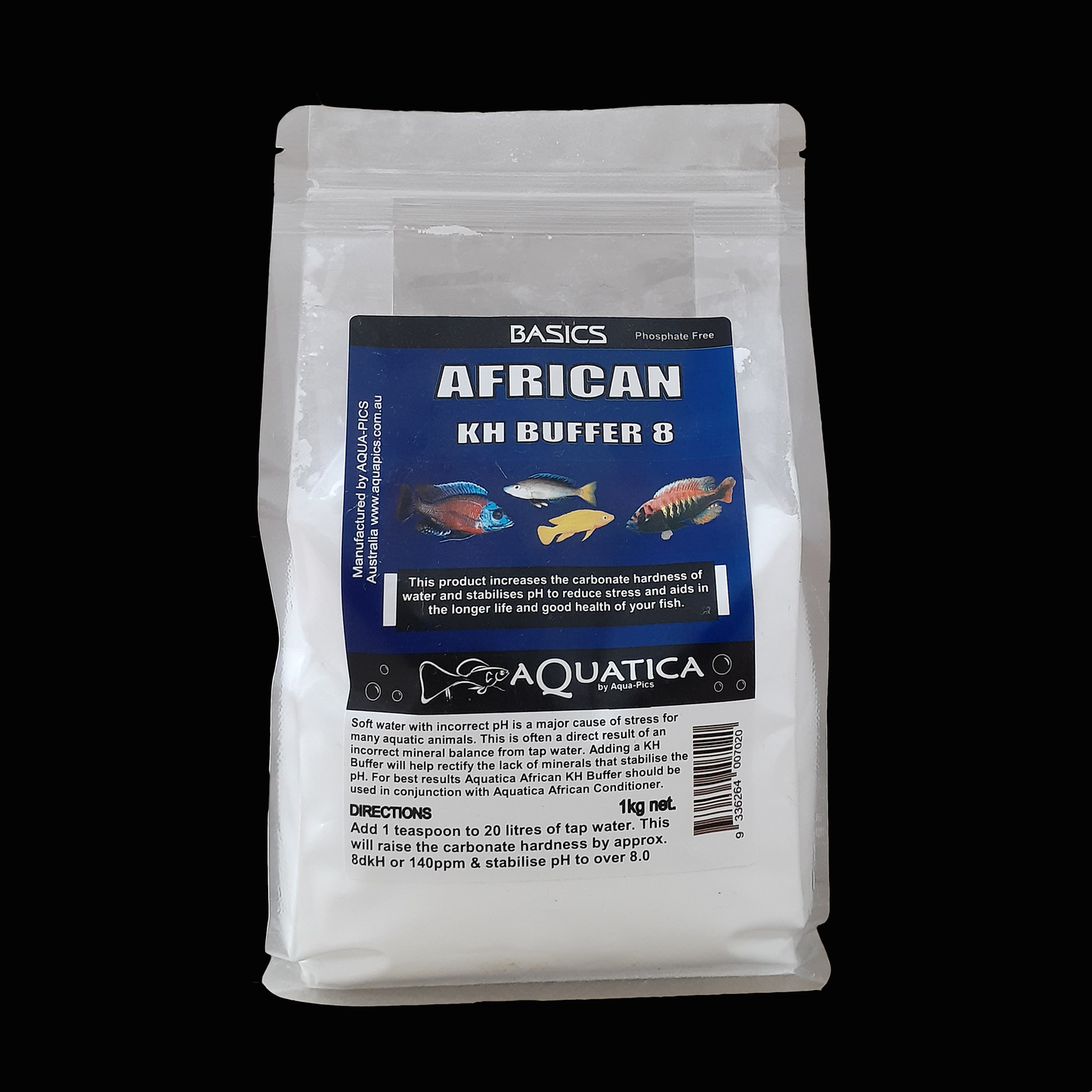 Aquatica Basics African KH Buffer 1kg bag
