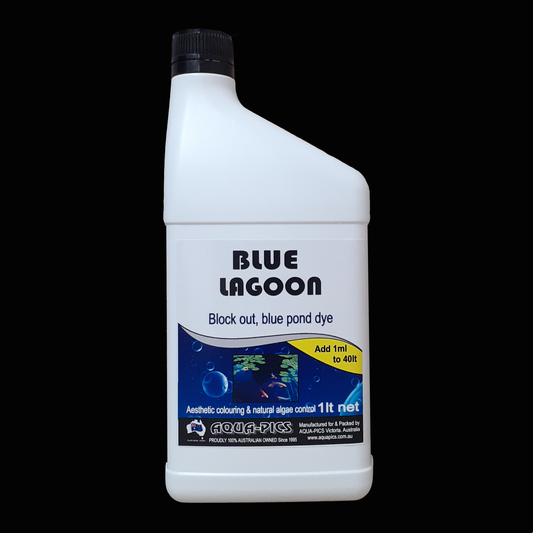 Blue Lagoon Block out blue pond dye 1 litre