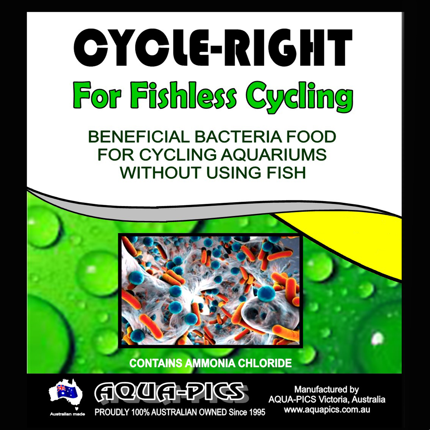 Cycle-Right Bacteria Food (for fishless cycling) 1 litre