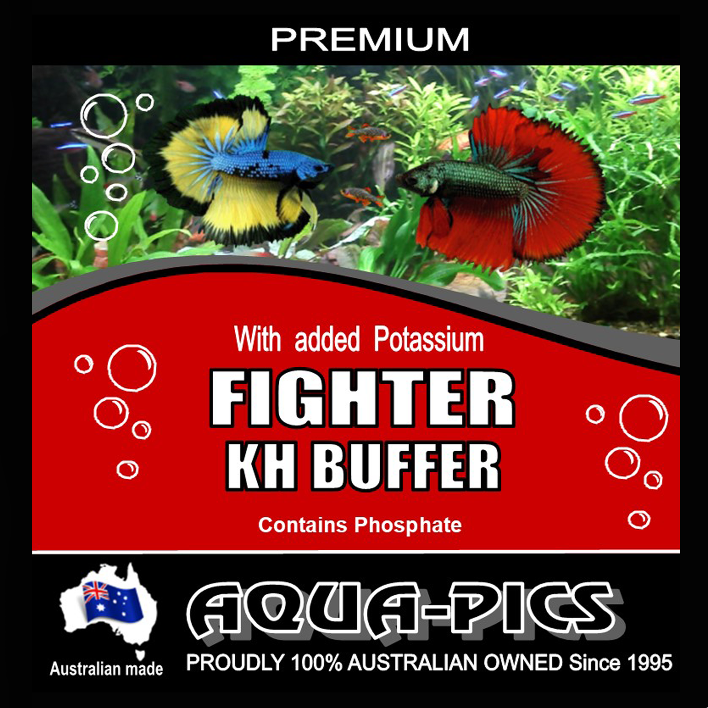 Fighter KH Conditioner for Betta Siamese Fighting Fish 250g