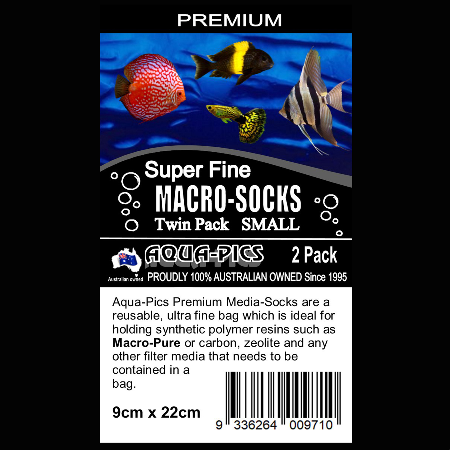 Macro-Socks 2 pack Small