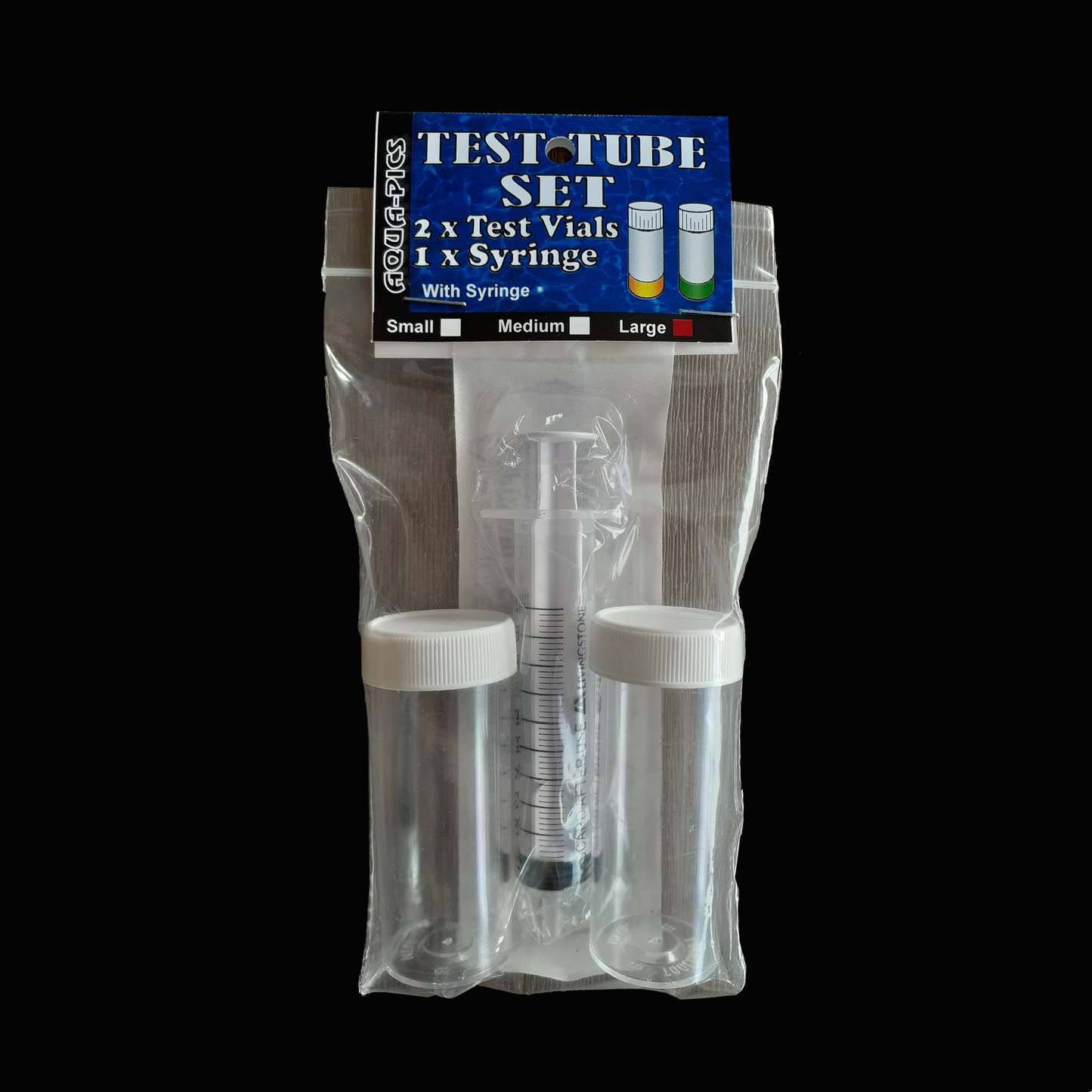 Test Tube Set for accurate tank water testing
