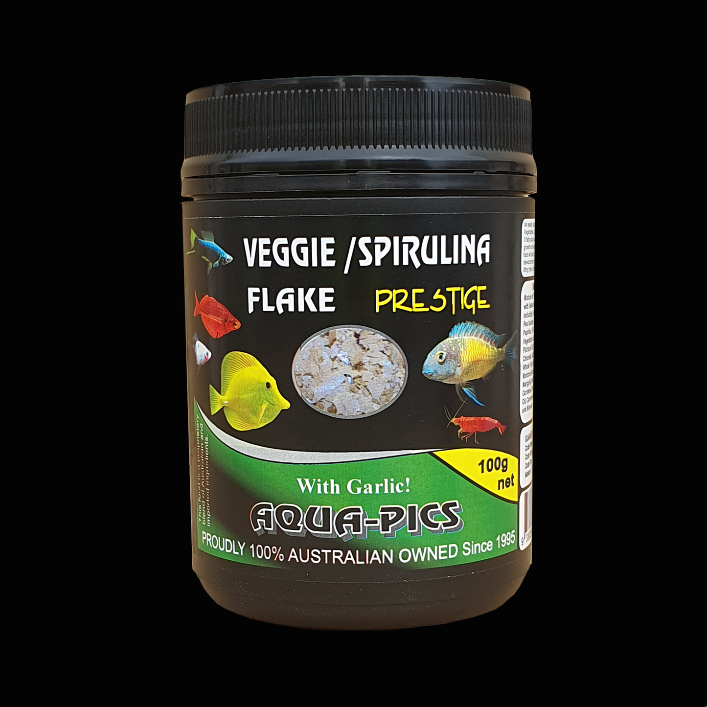 Flake Food Premium Veggie & Spirulina 100g