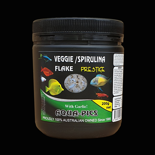 Flake Food Premium Veggie & Spirulina 200g