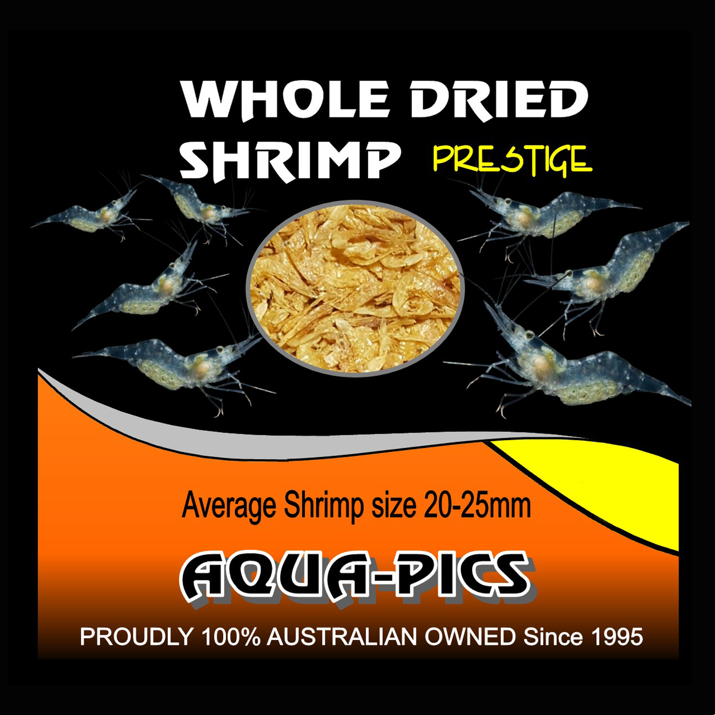 Whole Dried Shrimp 150g High Protein Fish Food